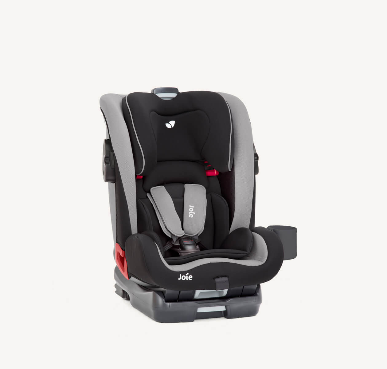 Joie bold R toddler car seat in  from a right angle.
