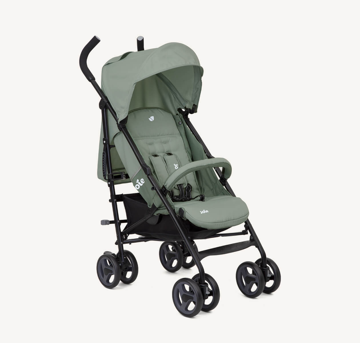 Joie laurel nitro stroller positioned at a right angle.